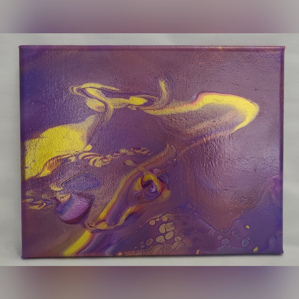 Original Acrylic Art - 8" x 10" Canvas